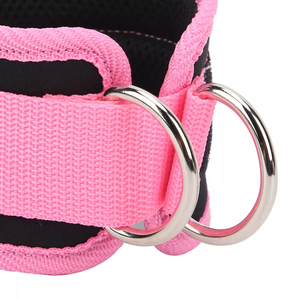 High Quality Breathable Sport Protection Fitness <b>Ankle</b> Straps for Cable Machine Double Adjustable Neoprene with cheap quality - Product Image 5