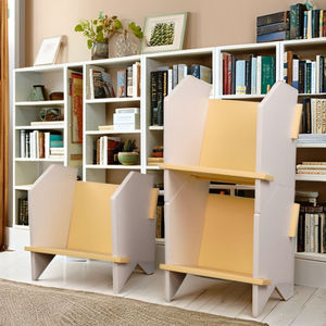 New Top Smooth Edge Casual Modern Home Furniture Durable Safe Material American <b>Pine</b> Plywood Kids Bookshelf for Bedroom Living - Product Image 4