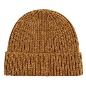 Gorros de Punto Jacquard Acrílicos Lisos de Alta Calidad Unisex al por Mayor, Gorros de Invierno Cálidos Ajustables Personalizados - Product Image 6