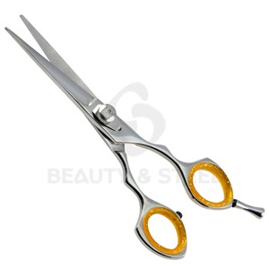 Professional Silver Hair Cutting Shears with Slim Blade Design Sharp Edge Barber Scissors for Precision Detailing - Product Image 2