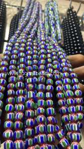 Cuentas de Vidrio Coloridas de Primera Calidad del Mejor Fabricante Indio, Excelente Calidad para la Fabricación de Joyas y Decoración, Tamaños Surtidos - Product Image 2