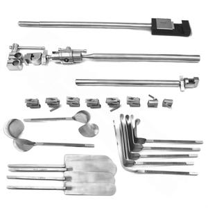 Livraison Gratuite Système de Retracteur Manuel Bookwalter en Acier Inoxydable Allemand, Instruments Complets de Chirurgie Abdominale Montés sur Table - Product Image 5