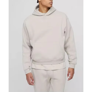 Sudadera con Capucha Unisex Personalizada, Sudadera Informal de Color Sólido, Bordada, 100% Algodón, Felpa, Secado Rápido, Corte Holgado, Invierno - Product Image 1