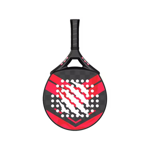 Raquette de padel en carbone 18K avec motif diamant et marques de rayures, noyau en EVA souple - Product Image 2