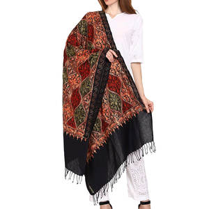 Wholesale High Quality Women's Cashmere <b>Wool</b> <b>Shawl</b> Customized Sizes and Colors for Winter Fashion Adults OEM Service available - Product Image 1