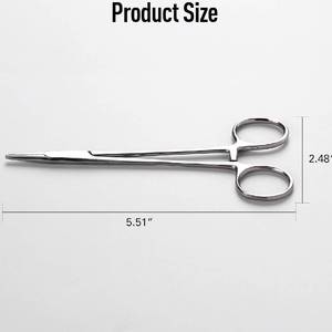 Porte-aiguille chirurgical en acier inoxydable On Demand Crile Wood, outil de suture de qualité médicale certifié CE Classe I - Product Image 6