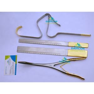 Juego de Despegadores Manuales de Acero Inoxidable Gonzalez con Cuchillas Rectas, la Mejor Calidad, Certificado CE, Juego de Instrumentos Glúteos Gonzalez - Product Image 1