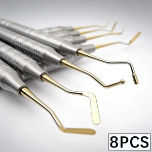 8Pcs Dental Composite <b>Resin</b> Filling Spatula <b>Kit</b> for Dentist Restoration and Repair Procedures - Product Image 2