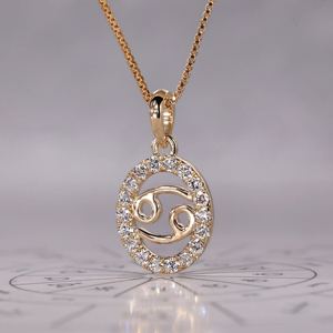 Collar con Colgante Chapado en Oro con Símbolo Cósmico, Cadena de Caja, Estilo Clásico, Unisex, para Uso Diario - Product Image 4