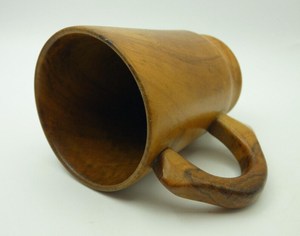 High Quality Classic Wooden Mug Handmade Eco Friendly Dishwasher Safe Coffee Cup Beer Tankard <b>Drinkware</b> Custom Mugs for Daily - Product Image 1