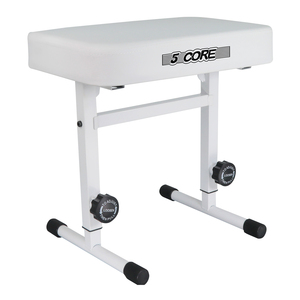 5 Core Metal Keyboard Bench 3" Padded Cushioned Piano <b>Stool</b> <b>Height</b> <b>Adjustable</b> Guitar Seat Folding Portable - Product Image 1
