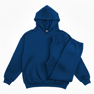 <b>Pullover</b> Hoodie Jogger Tracksuit <b>Men</b> Custom Two Piece All Season Casual Athletic Sportswear - Product Image 2