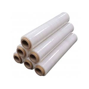 Película Estirable Transparente de Polietileno de Alta Calidad para Envolver, Rollo de Película Estirable LLDPE para Paletización - Product Image 1