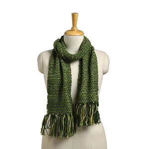 ผ้าพันคอไหมพรมแบบยูนิเซ็กซ์สำหรับของขวัญส่งเสริมการขาย - ปักโลโก้แบรนด์ตามสั่ง - เนื้อผ้านุ่ม อุ่นสบาย เหมาะสำหรับฤดูหนาว - Product Image 4