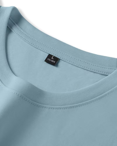 Men's Long Sleeve O Neck Solid Color Quick Dry Breathable Jersey T-Shirt Regular Fit Casual Wear Polyester/Cotton Knitted 180g - Product Image 4