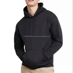 Sweat-shirt à capuche pour homme style streetwear, effet usé, taille personnalisée, faible MOQ, coupe ample, tissu en coton, sweat-shirt thermique - Product Image 4