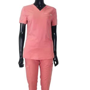 Uniformes Médicos Clásicos para Hombre, Uniformes de Enfermería, Tela Jersey con Spandex, Lavables, Conjunto Personalizado, Uniformes de Hospital - Product Image 1