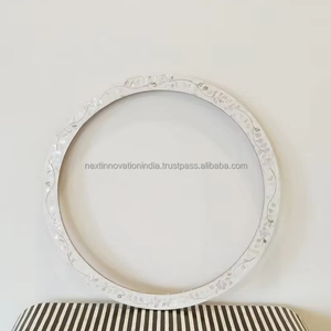 Miroir décoratif moderne de luxe avec incrustation d'os pour les maisons Design Art déco pour l'architecture traditionnelle et moderne - Product Image 3