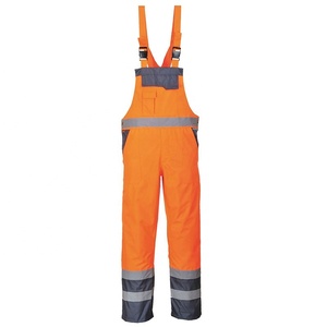 Veste de travail haute visibilité ANSI Classe 2 pour la sécurité et la construction, à manches longues, respirante, réfléchissante, imperméable, en coton, avec logo - Product Image 3