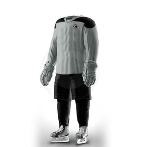 Tenue d'entraînement de hockey sur glace, nouveau style, service OEM, conception personnalisée, uniforme de hockey sur glace en promotion - Product Image 2