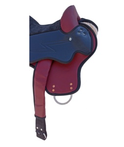 ชุดอุปกรณ์ขี่ม้าสำหรับแข่งทางไกล สีม่วง ทำจากวัสดุสังเคราะห์ ขนาดเบาะนั่ง 10" - 18" นิ้ว - Product Image 5