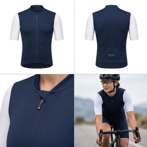Maillot de Ciclismo Sublimado con Logotipo Personalizado OEM de MALUZA INDUSTRIES, Unisex, Transpirable, de Secado Rápido, Antibacteriano, con Protección UV, para Bicicleta de Montaña - Product Image 4