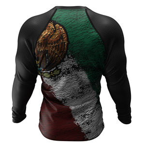 Rashguard para Hombre a Precio Económico, Rashguard de Poliéster para MMA, Rashguard de Manga Larga con Compresión para BJJ - Product Image 2