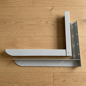 EKE1HP HVAC Spare Parts 1HP DIY Wall Bracket Heavy Duty Metal Support Powder Coated Steel Wall Brackets for AC Installation - Product Image 3