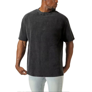 Fournisseur de t-shirts en coton basiques pour hommes, t-shirts en coton pour hommes pour le marché américain, en stock. - Product Image 3