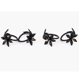 Support à serviettes pour usage domestique en promotion, dernier design floral, forme personnalisée, plat, décoratif, en métal - Product Image 4