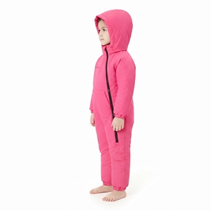 Traje de Nieve Impermeable Acolchado para Niños, Mono de Esquí de una Pieza, Ropa de Esquí Cálida para Niños - Product Image 2