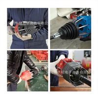 Outil universel pneumatique pour élargir les soufflets de cardan, outil de remplacement de la gaine anti-poussière de l'arbre de transmission pour l'entretien automobile