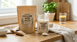 Warrly Qualité Export Psyllium Husk (Isabgol) Fibres Entières Non Aromatisées |   Sans gluten |   Haute pureté |   Complément alimentaire |   En vrac |   1 - Product Image 5