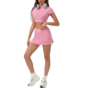 Camiseta Deportiva Aoyema de Nuevo Diseño, Transpirable, de Secado Rápido, Elástica en Cuatro Direcciones, Ajustada, para Mujer, para Correr, Entrenar y Hacer Ejercicio en Verano, en Varios Colores - Product Image 4