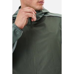 Ensemble de survêtement réfléchissant haute qualité pour homme : veste coupe-vent et pantalon imperméable, style streetwear, vente en gros - Product Image 4