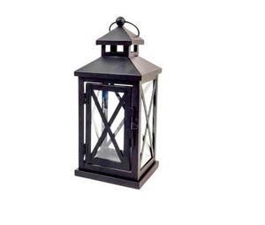 New Luxury Hanging Handmade Stainless Steel Metal Candle <b>Lantern</b> With Matt <b>Black</b> Color Finished for Christmas And Garden - Product Image 4