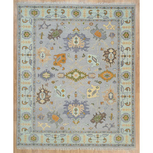 Tapis en laine noué à la main de haute qualité, design classique, tapis de sol - Product Image 4