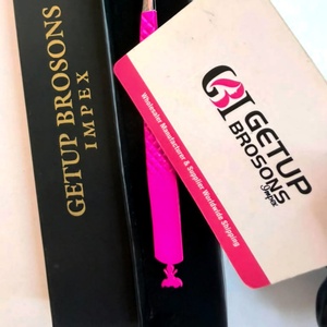 แหนบดัดขนตาสแตนเลส GETUP BROSONS ปลายโค้งมน เครื่องมือความแม่นยำสูง สำหรับต่อขนตา บรรจุกล่อง - Product Image 6