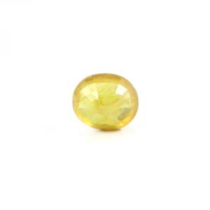 Zafiro Amarillo Ovalado de 4.15 Quilates de Primera Calidad, Gema Suelta para Joyería Fina - Product Image 2