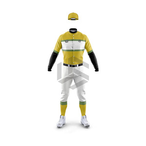 OEM Custom Made Breathable Plus Size <b>Baseball</b> Sportswear Uniform with Customized Colors Sizes Logo and 100% Polyester Material - Product Image 5