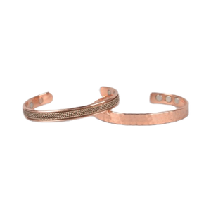 Premium Handmade Pure Copper Magnetic Therapy <b>Bracelet</b> For Arthritis Relief High Quality Adjustable <b>Metal</b> Design Bangle Cuff - Product Image 1