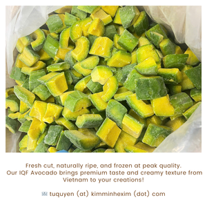 Avocats surgelés IQF en vrac du Vietnam pour la restauration et l'industrie - Product Image 1