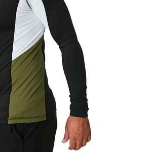 Rashguard unisexe de haute qualité à manches longues, antibactérien, séchage rapide, respirant, polyester et nylon, personnalisable OEM - Product Image 5