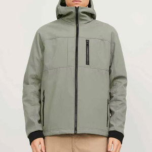 Softshell <b>Jacket</b> Hooded Your Logo Perfect Windproof <b>Waterproof</b> <b>Winter</b> <b>Jacket</b> <b>Men's</b> Lightweight Breathable Streetwear - Product Image 3