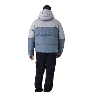 Chaquetas Acolchadas para Hombre al por Mayor OEM, Diseño de Dos Bolsillos, Impermeables, Largas, Casuales, para Invierno, Estilo Urbano, Lisas, en Tallas Grandes - Product Image 4