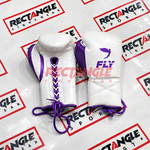 Guantes de Boxeo Profesionales de Alta Calidad Hechos a Medida, de Cuero Genuino, para Muay Thai, Kickboxing, con Cordones, para Entrenamiento al Aire Libre - Product Image 6