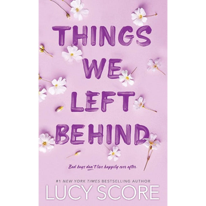 Las cosas que dejamos atrás, de la autora Lucy Score, impresión de libros de tapa blanda personalizados - Product Image 1
