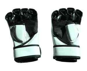 Gants de boxe MMA sur mesure, options cuir et PU, couleur unie, logo personnalisé, gants de combat arts martiaux - Product Image 4