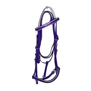 Bridon en PVC Biothane pour chevaux de traction, grande taille, vente en gros |   Têtière et rênes imperméables pour grandes races |   OEM personnalisé Inde MOQ 5 - Product Image 1