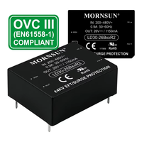 Fuente de Alimentación CA-CC Monofásica Mornsun LD30-26B24R2, 24V 1.25A, Controlador LED 12V 12W, Amplio Rango de Voltaje 176-528VAC